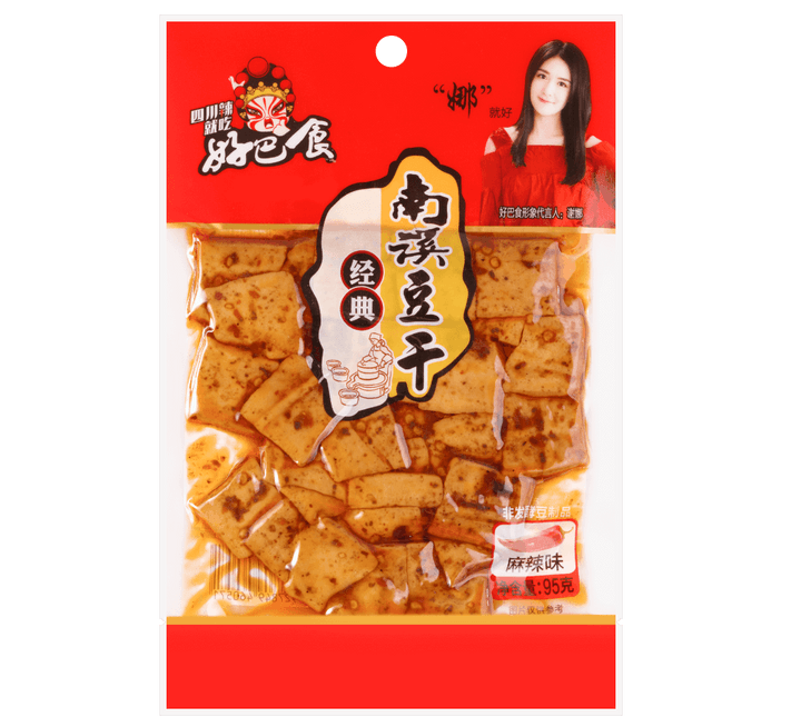 HAO BA SHI Dried Bean Curd Hot 95g