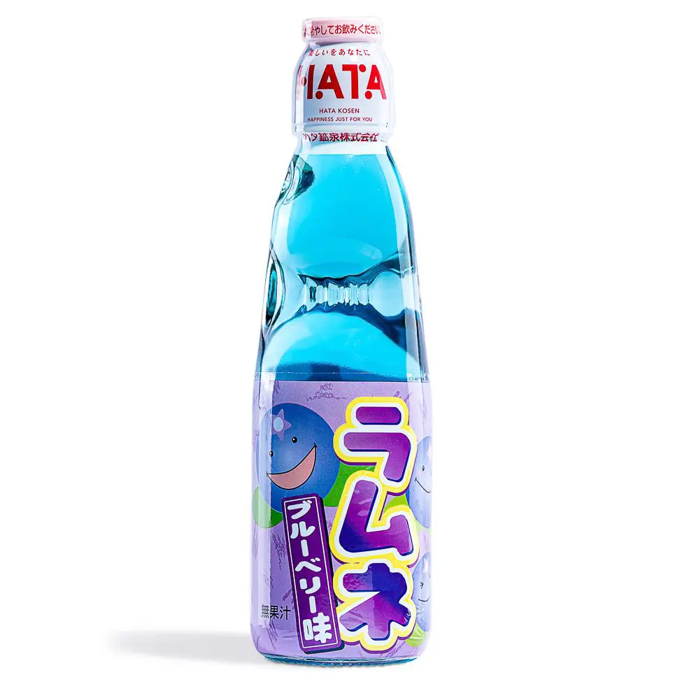 HATA Ramune Drink Blueberry 200ml