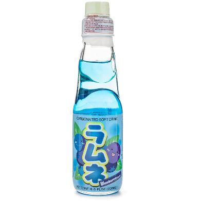HATA Ramune Drink Blueberry V2 200ml
