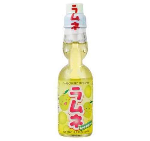 HATA Ramune Drink Green Apple 200ml