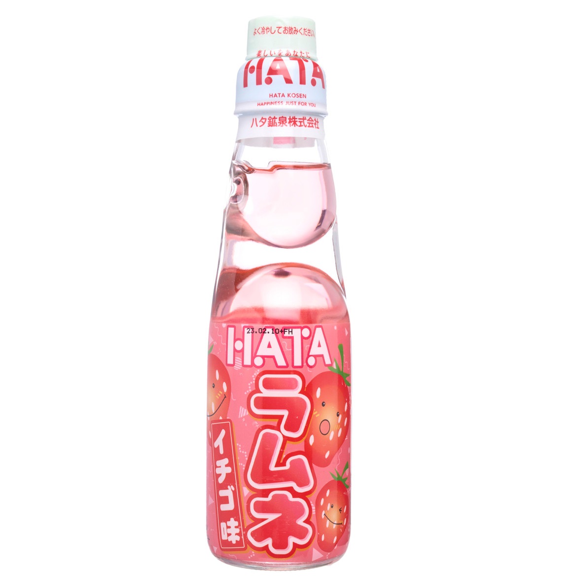 HATA Ramune Drink Strawberry 200ml