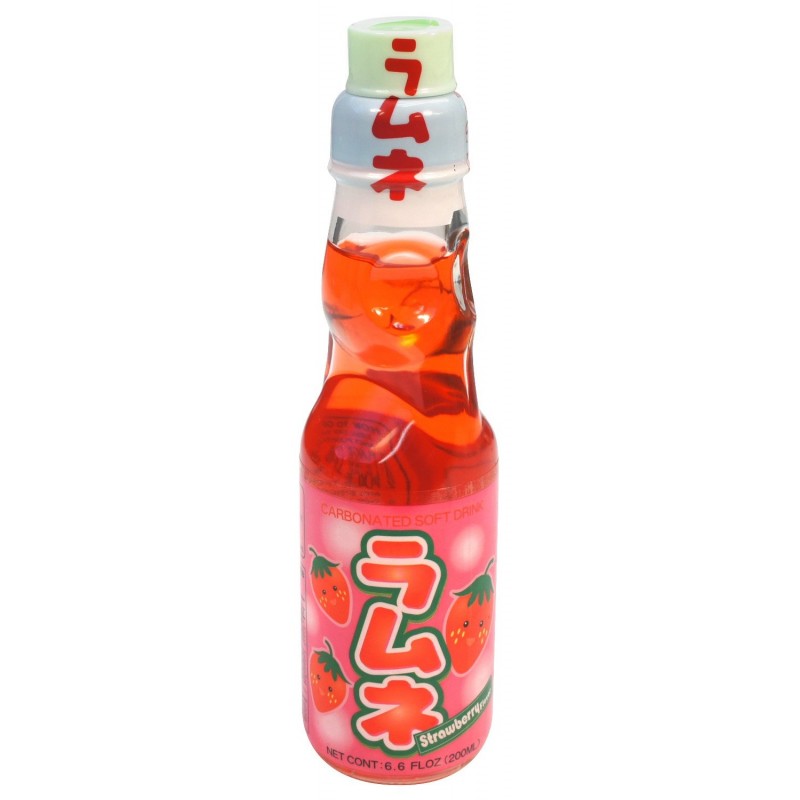 HATA Ramune Drink Strawberry V2 200ml
