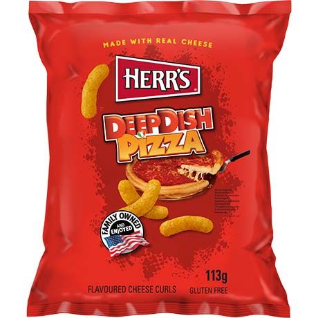HERR'S Cheese Curls Pizza 113g
