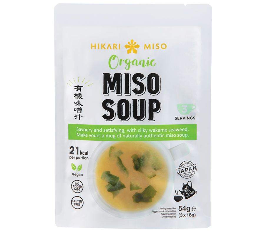 HIKARI MISO Organic Instant Miso Soup 3 Servings 54g