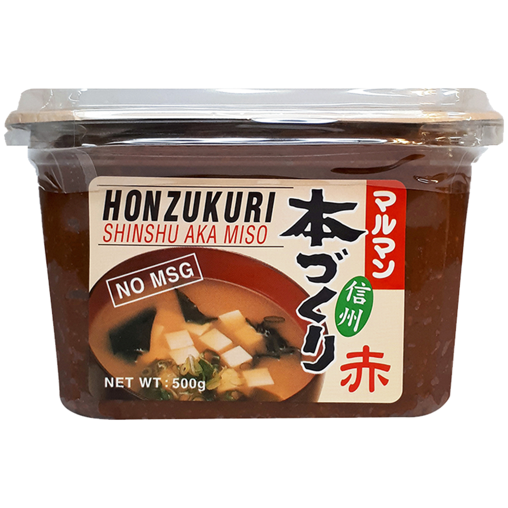 HONZUKURI Aka Miso Paste (Dark) 500g