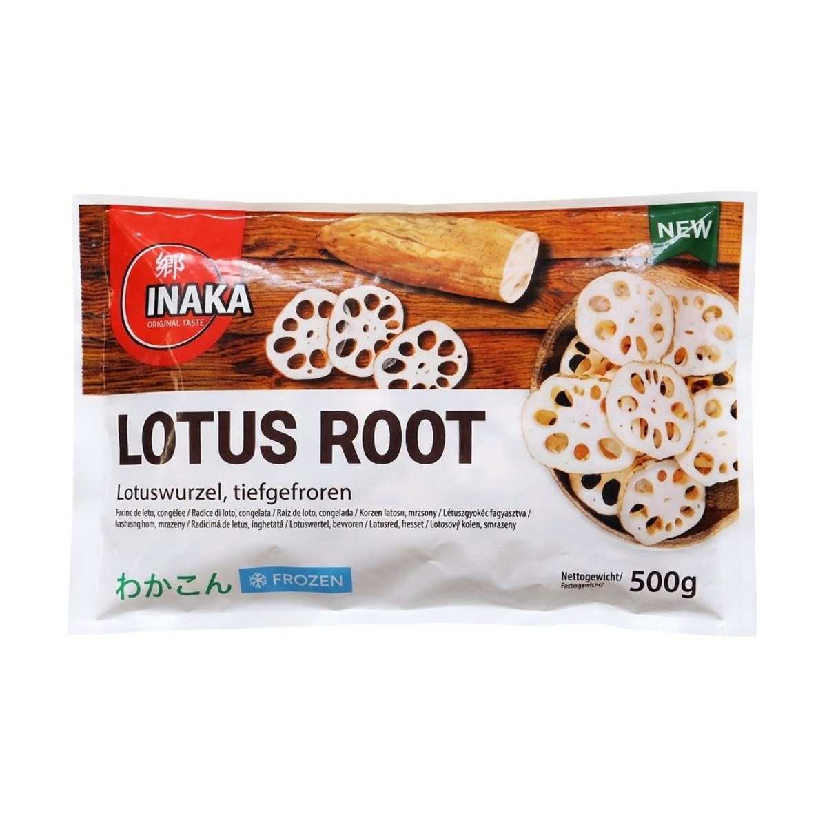 INAKA Frozen Lotus Root 500g
