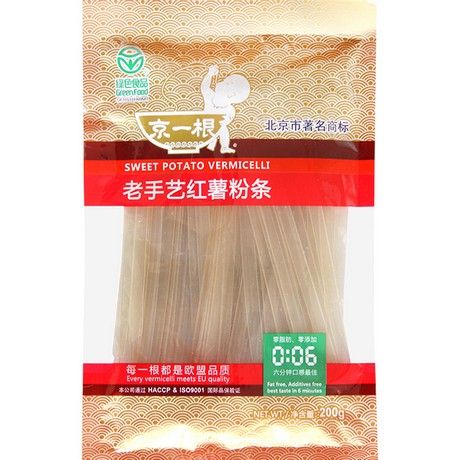 JING YI GEN Sweet Potato Vermicelli Broad 200g