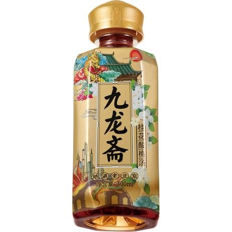 JIU LONG ZHAI Sour Plum Drink Osmanthus 400ml