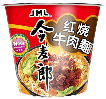 JML Instant Bowl Noodle Stew Beef 105g