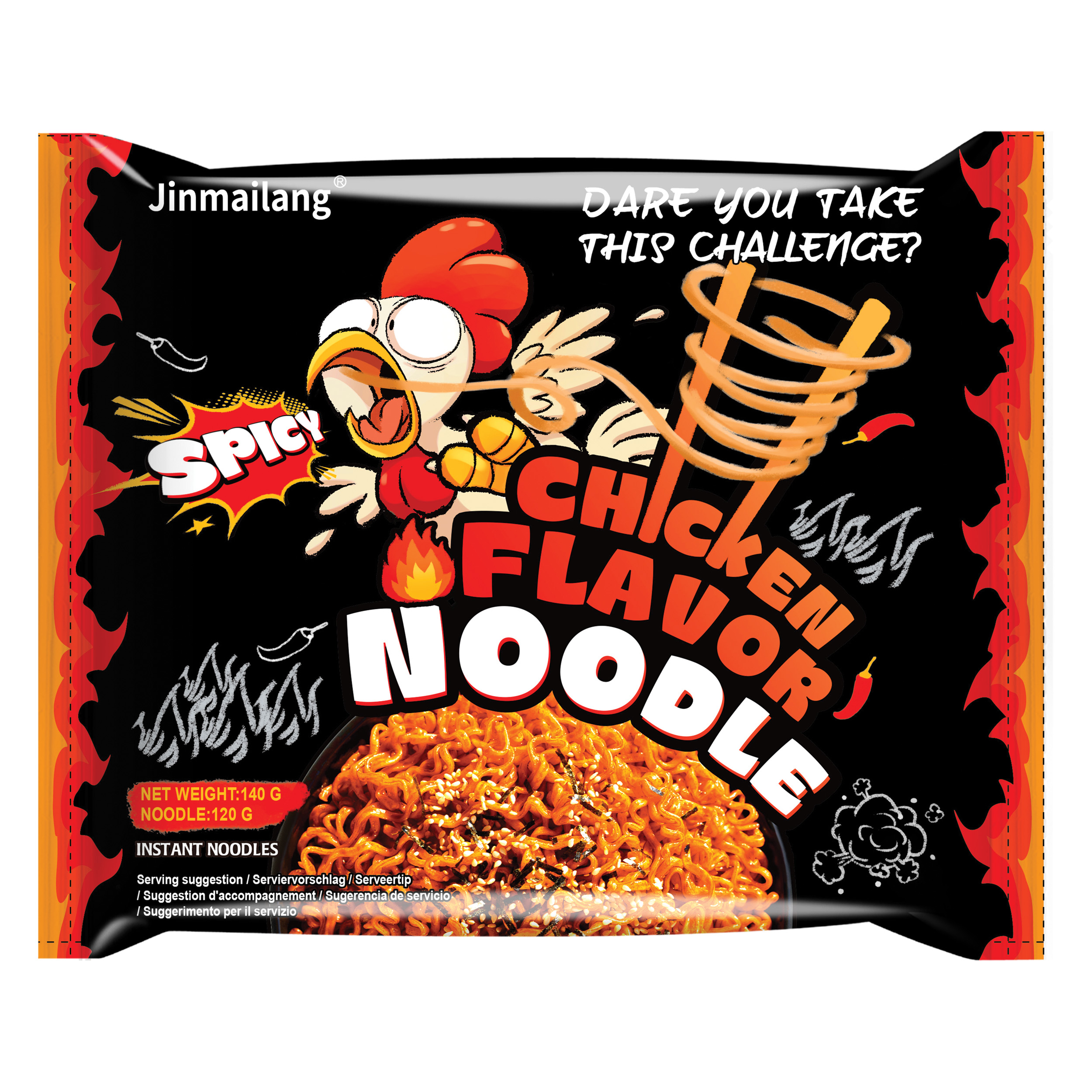 JML Instant Noodle Spicy Chicken 140g