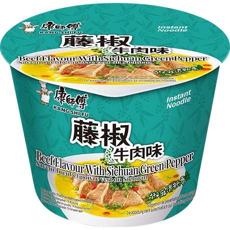 KANG SHI FU Noodles Beef & Sichuan Pepper Bowl 108g