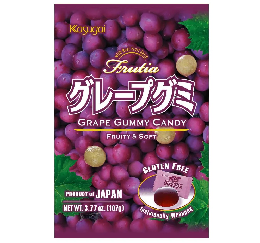 KASUGAI Grape Gummy 100g