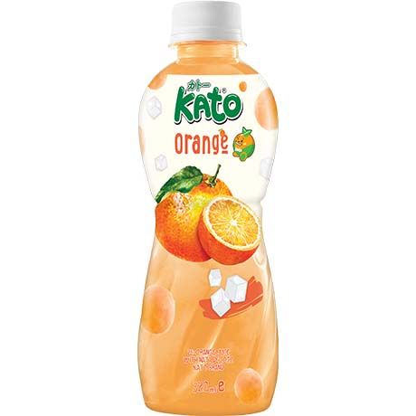 KATO Orange Juice Drink with Nata De Coco 320ml