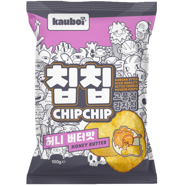 KAUBOI Chip Chip Honey Butter 100g