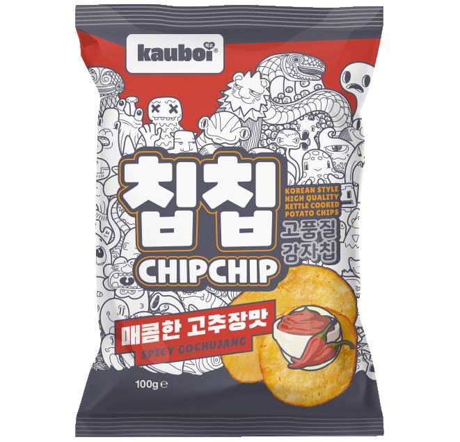 KAUBOI Chip Chip Spicy Gochujang 100g