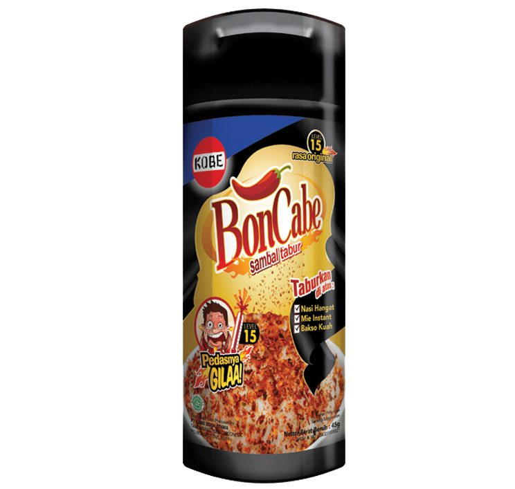 KOBE Bon Cabe Original Level 15 (Spicy Chili Powder) 45g