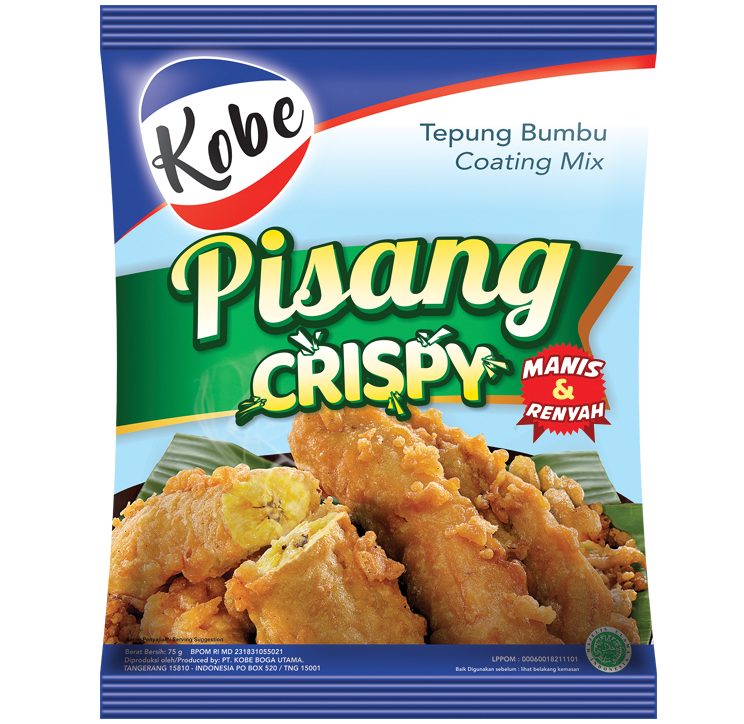 KOBE Tepung Pisang Goreng (Fried Banana Flour) 70g