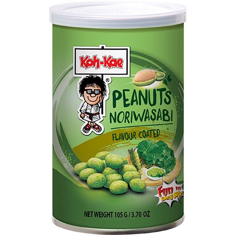 KOH-KAE Coated Peanuts Nori Wasabi 105g