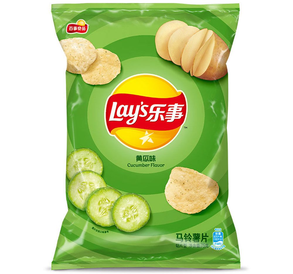 LAY'S Potato Chips Cucumber 70g
