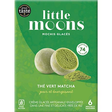 LITTLE MOONS Mochi Ice Cream (Lody) Green Tea 192g