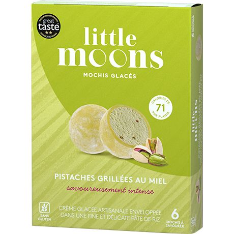 LITTLE MOONS Mochi Ice Cream (Lody) Pistachio 192g