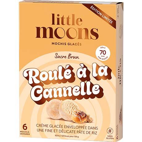 LITTLE MOONS Mochi (Lody) Cream Cinnamon Bun 192g