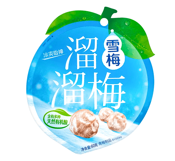 LIULIUMEI Dried Winter Plum Ume Fruit 60g