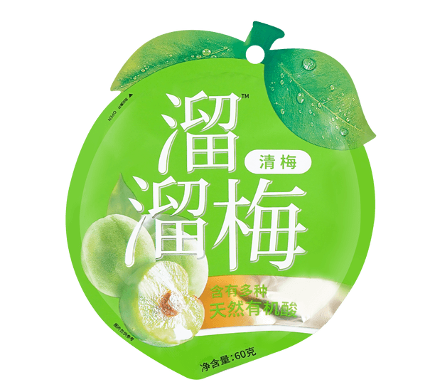 LIULIUMEI Dried Green Plum Ume Fruit 60g