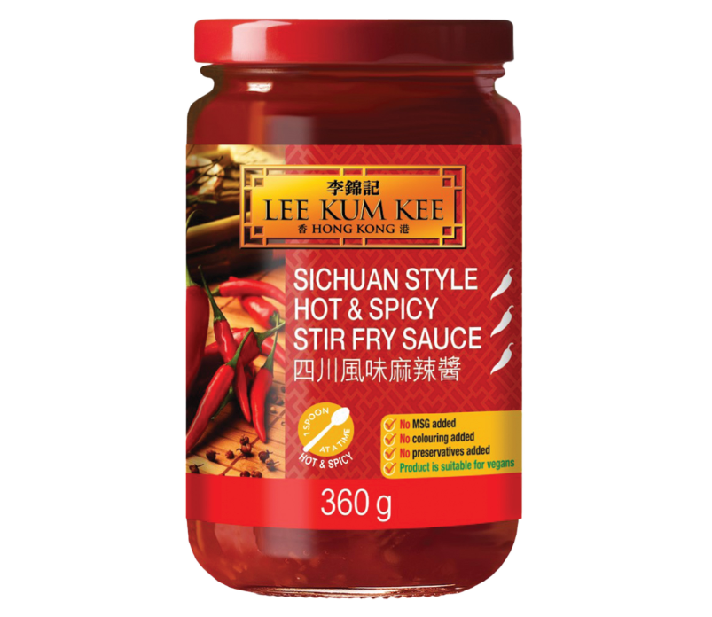 LKK Sichuan Style Hot & Spicy Stir-Fry Sauce 360g