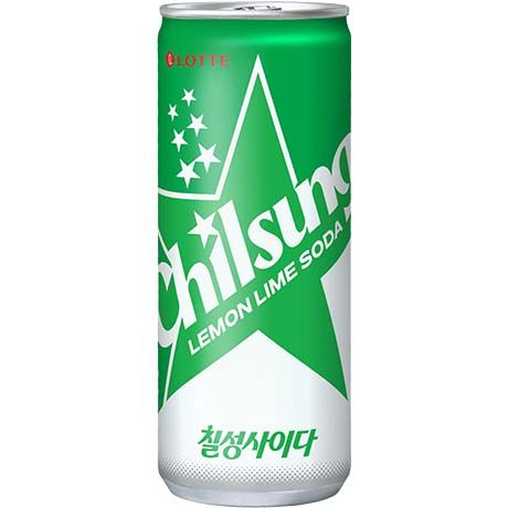LOTTE Soda Drink Lemon & Lime Chilsung 250ml