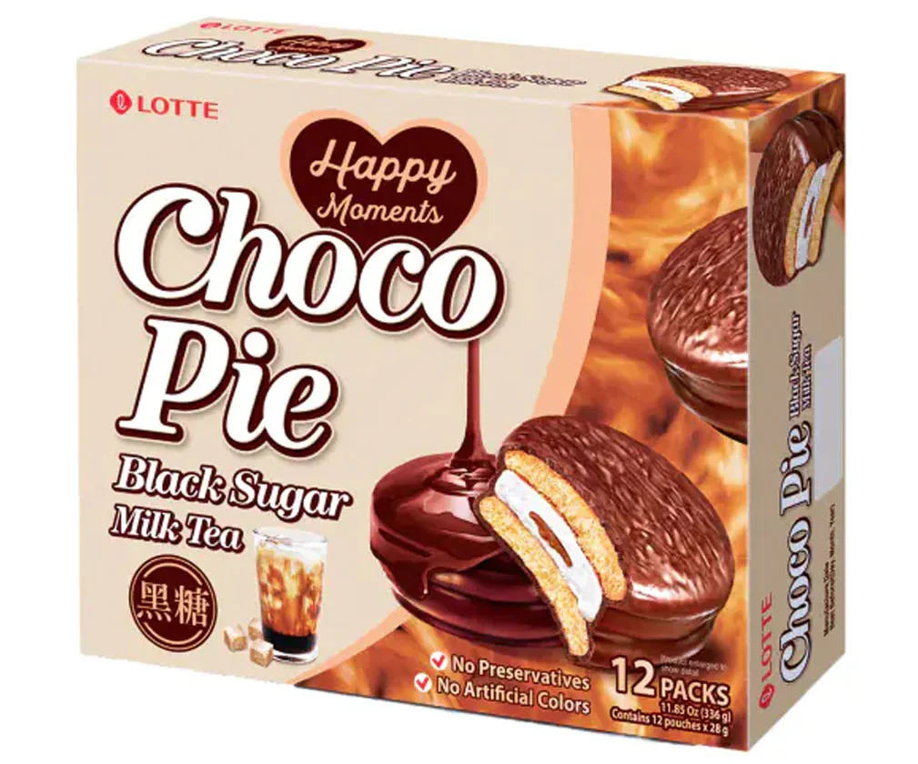 LOTTE Choco Pie Black Sugar 336g