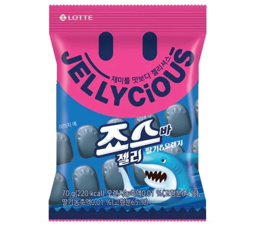 LOTTE Jellicious Jawsbar Jelly 70g