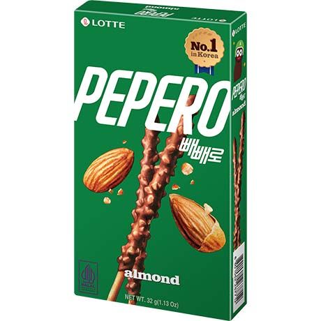 LOTTE PEPERO Biscuit Sticks Almond 32g
