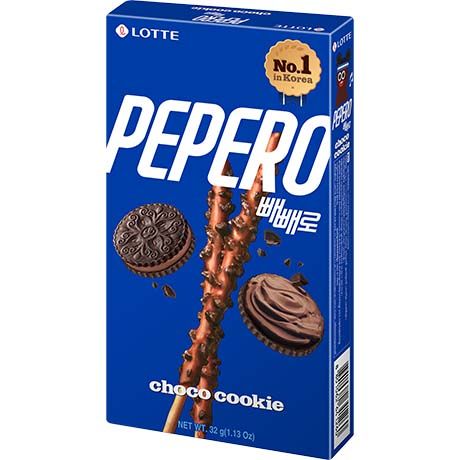 LOTTE PEPERO Biscuit Sticks Choco Cookie 32g