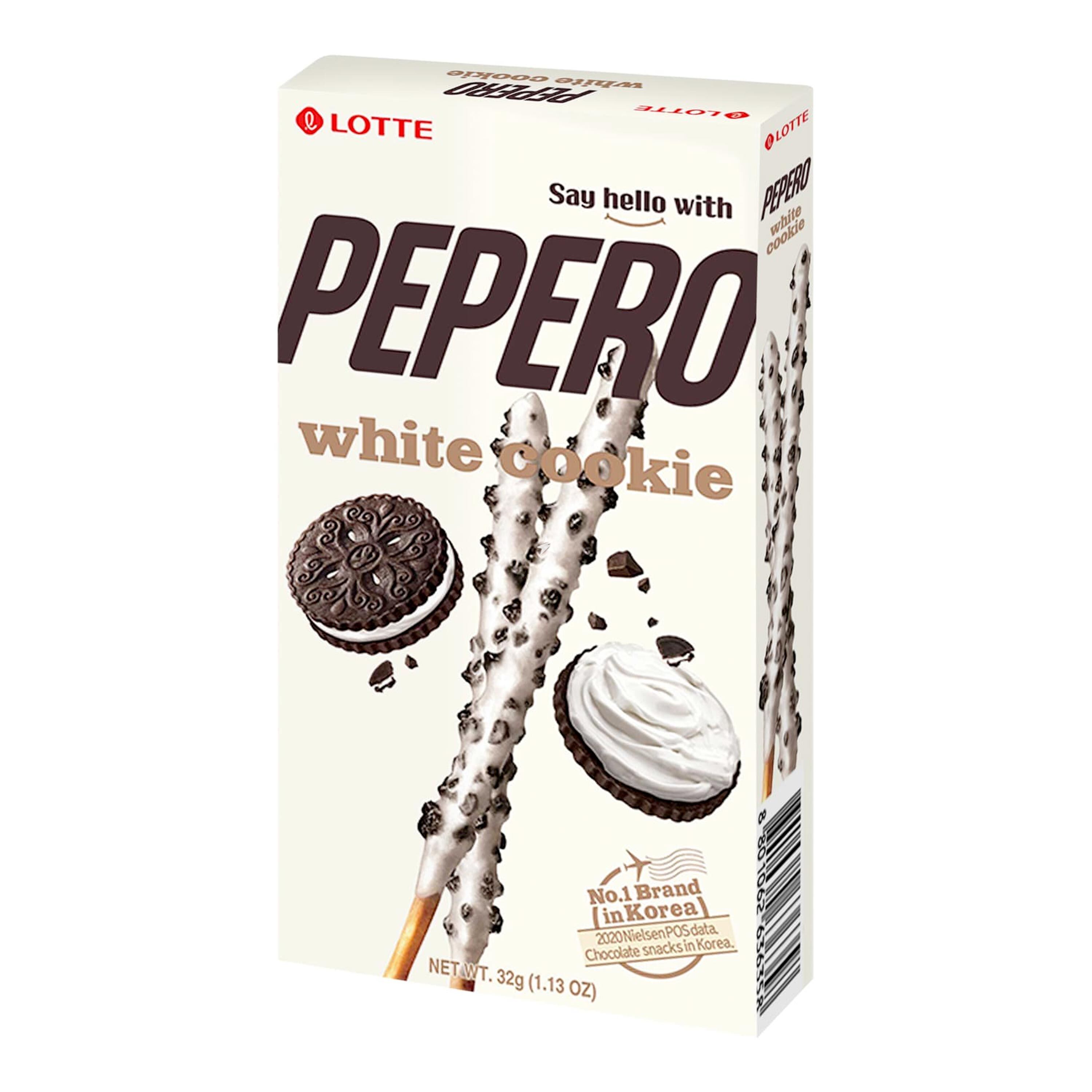 LOTTE PEPERO Biscuit Sticks White Cookie 32g