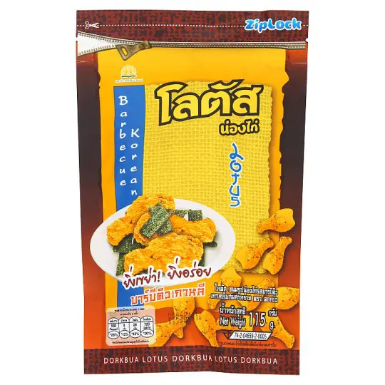 LOTUS Dorkbua Drumstick Korean BBQ Seaweed 110g