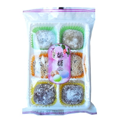LOVE&LOVE Assorted Mochi Taro, Matcha & Sesame 210g