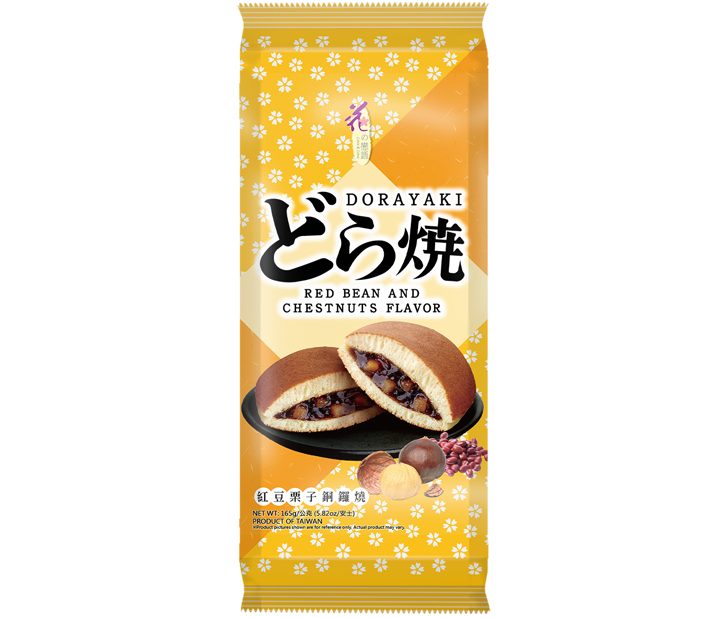 LOVE&LOVE Dorayaki Red Bean & Chestnut 165g