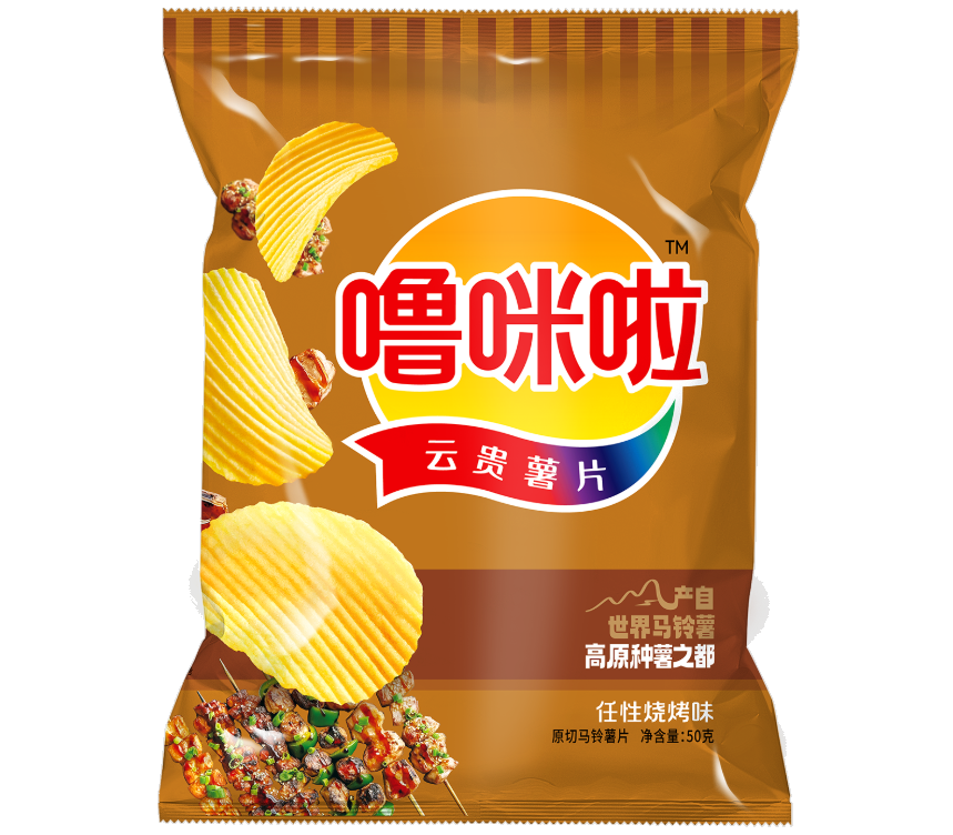 LUMILA Potato Chips BBQ Flavour 50g