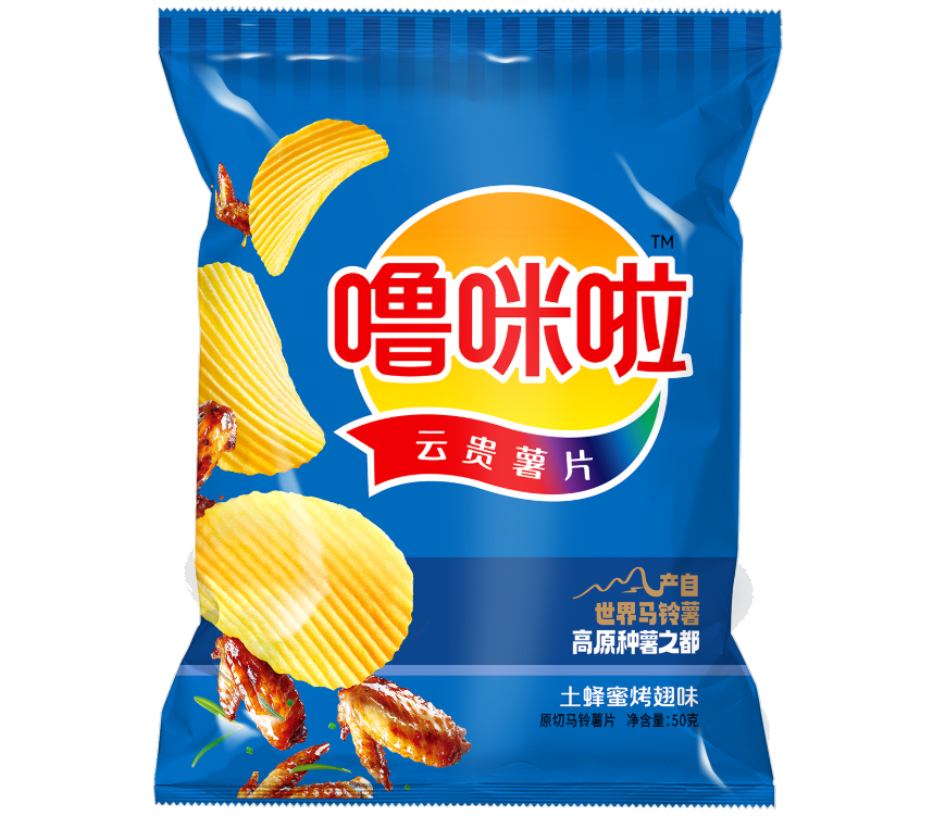 LUMILA Potato Chips Honey Baked Wings Flavour 50g