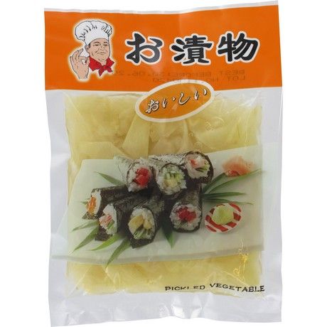 LV ZHENG FOOD Ginger Slices Preserved White 150g