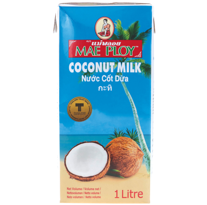 MAE PLOY Blue Coconut Milk UHT 1000ml