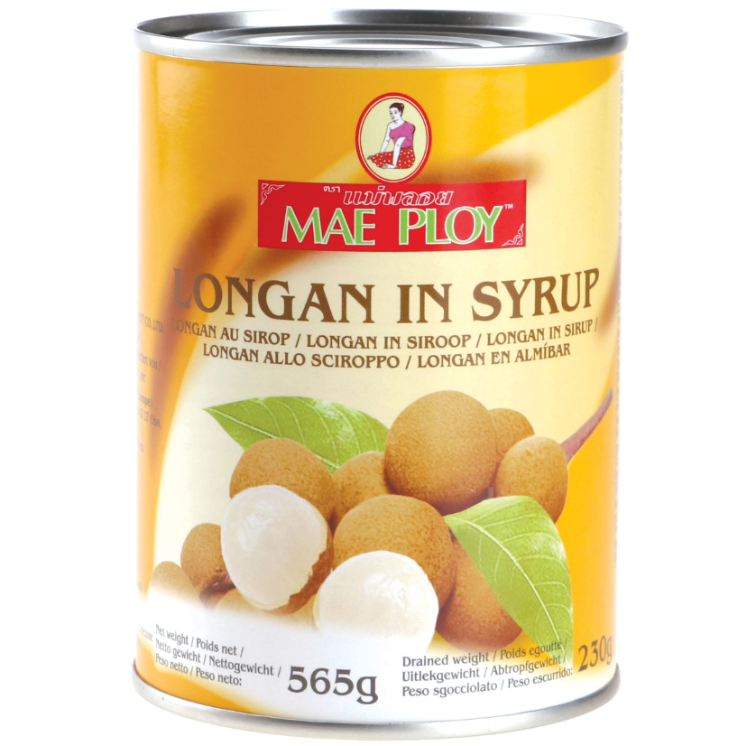 MAE PLOY Longan In Syrup 565g