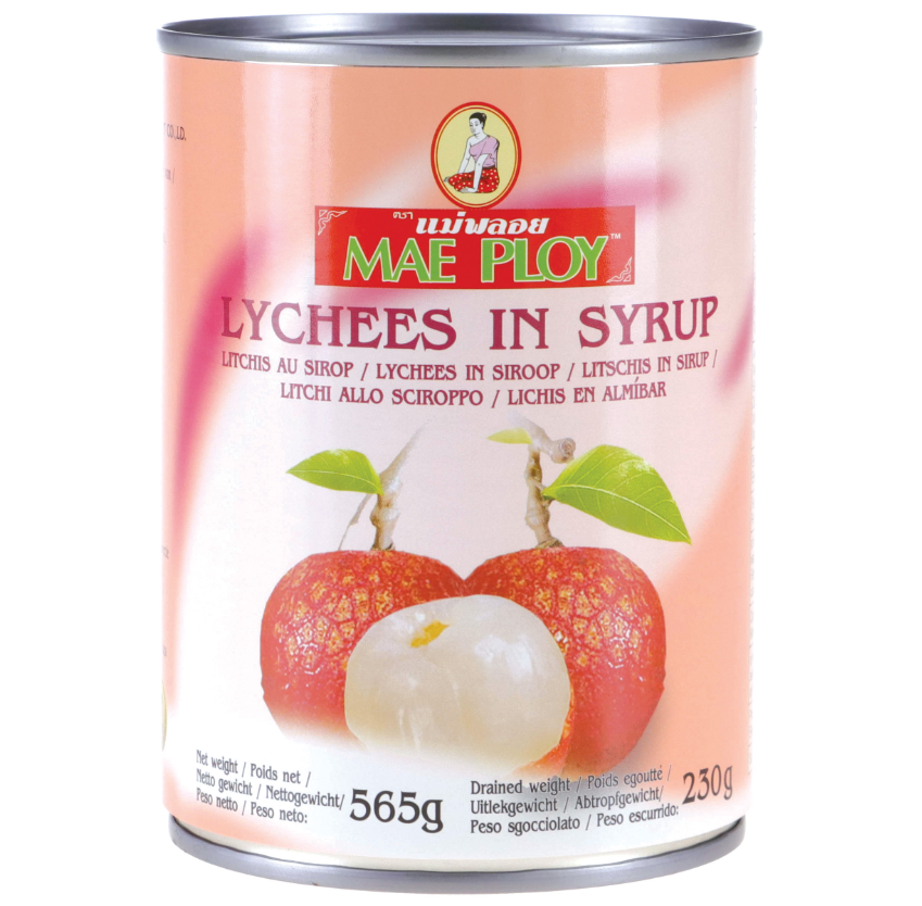 MAE PLOY Lychee In Syrup 565g