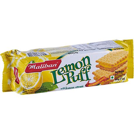 MALIBAN Biscuit Lemon Puff 200g