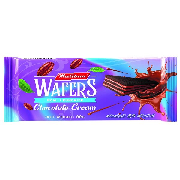 MALIBAN Wafers with Chocolate Cream 90g