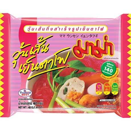 MAMA Instant Bean Vermicelli Yen Ta Fo 40g