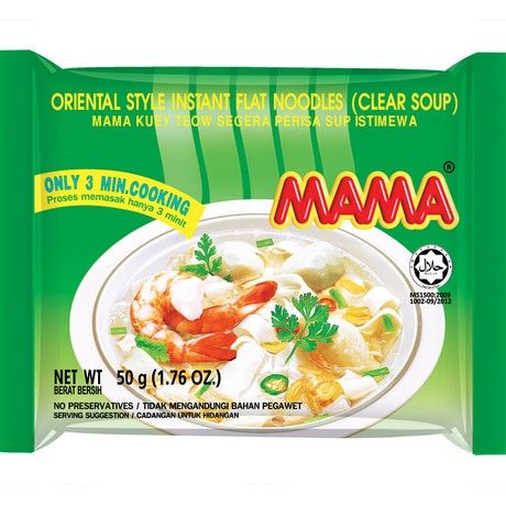MAMA Instant Flat Noodles Clear Soup 50g