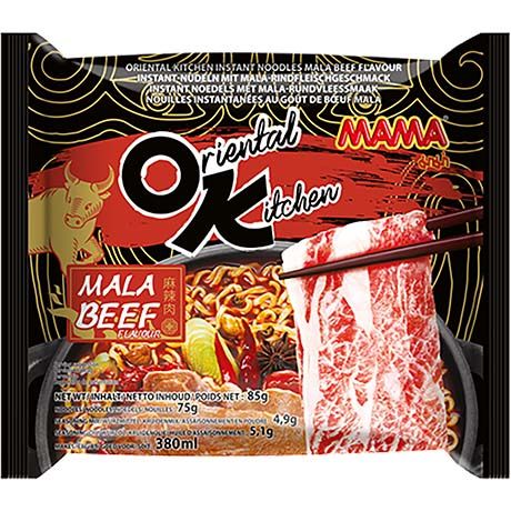 MAMA Instant Noodles Mala Beef OK 85g