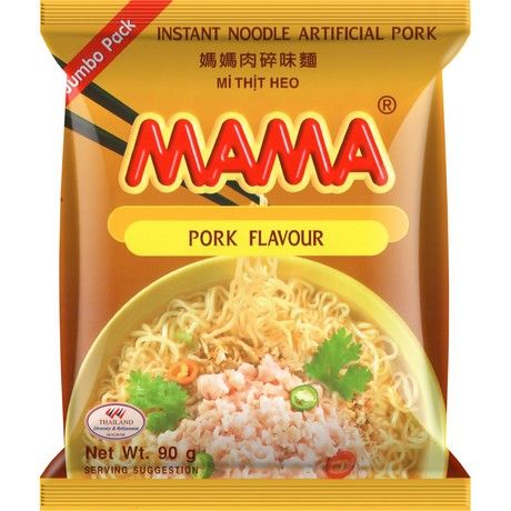 MAMA Instant Noodles Pork 90g